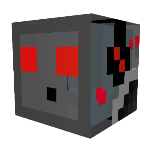 Lilrob8 Minecraft avatar head, 3D render
