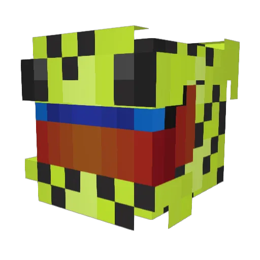 Lilstar8283 Minecraft avatar head, 3D render