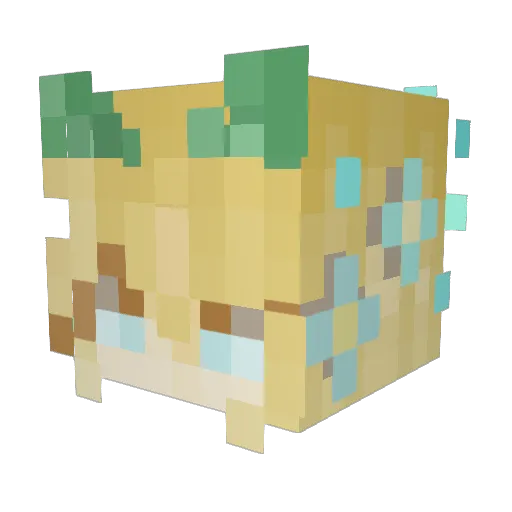 Lilsuzivert11 Minecraft avatar head, 3D render