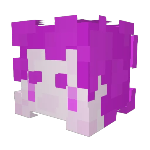 LilyCharizard Minecraft avatar head, 3D render