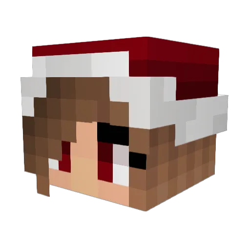Lily_2209 Minecraft avatar head, 3D render
