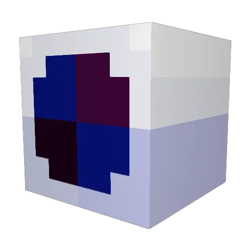 Lily_Alien Minecraft avatar head, 3D render