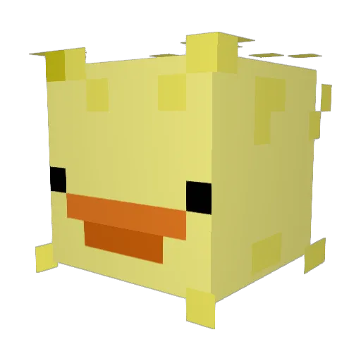 Lilya_41 Minecraft avatar head, 3D render