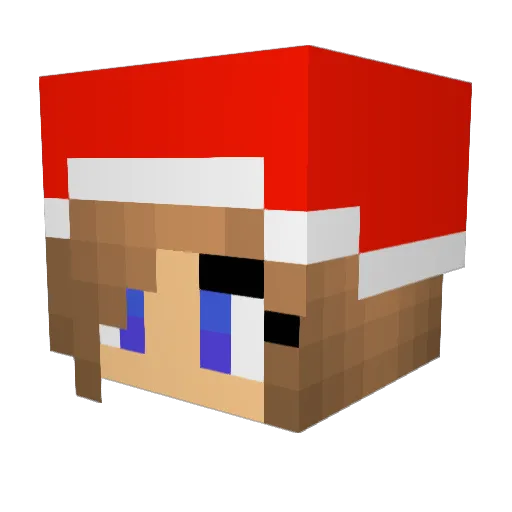 Lilyshaffer123 Minecraft avatar head, 3D render