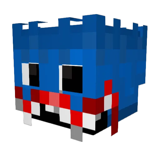 Limbo944 Minecraft avatar head, 3D render