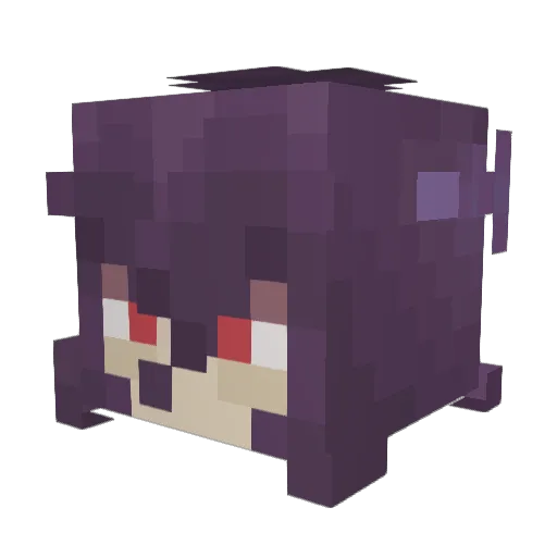 LimboLevi Minecraft avatar head, 3D render