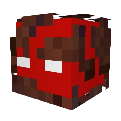 Lime44444 Minecraft avatar head, 3D render
