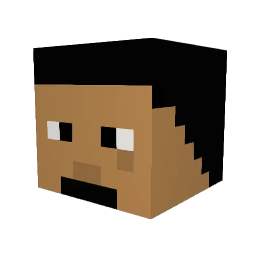 Lime_Juice1 Minecraft avatar head, 3D render