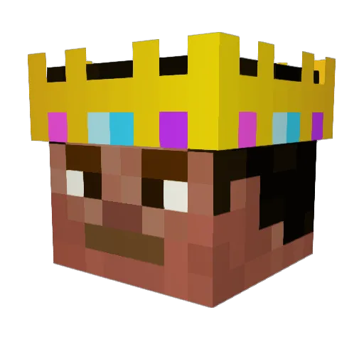LimeonixYT Minecraft avatar head, 3D render