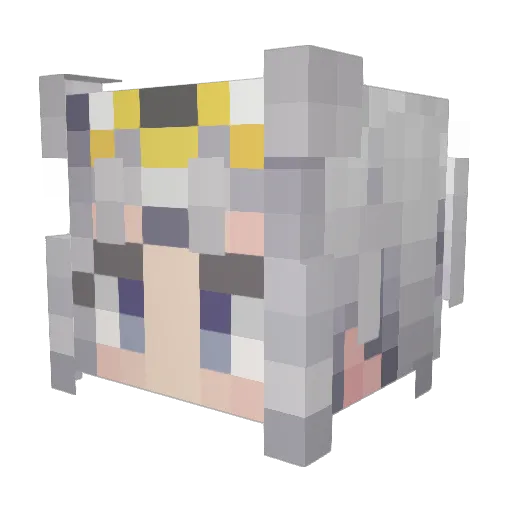 LimiteElPr099 Minecraft avatar head, 3D render