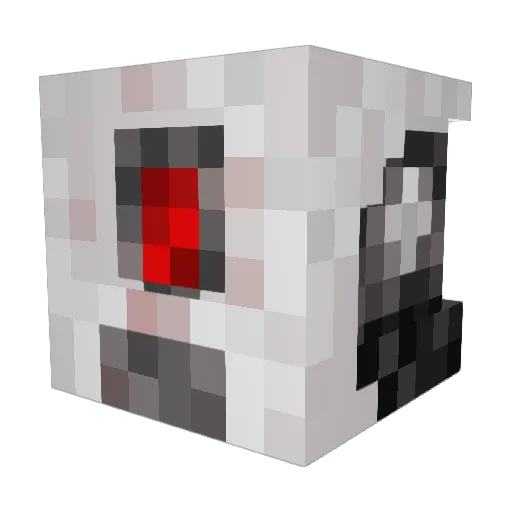 LimitlessLtd Minecraft avatar head, 3D render