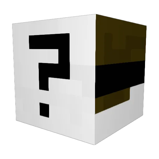LimitsNM Minecraft avatar head, 3D render