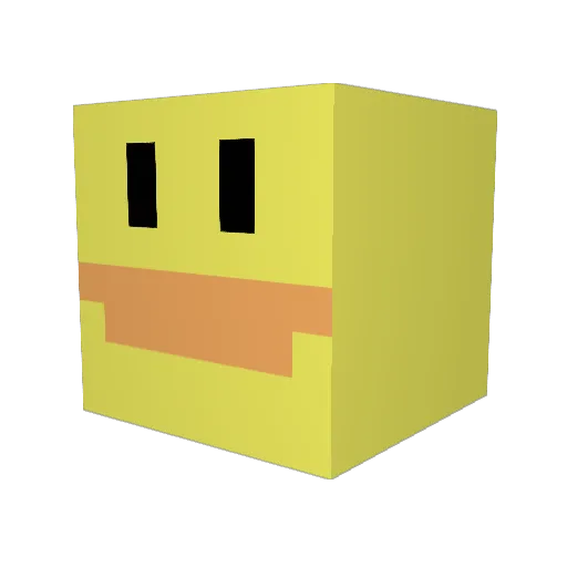 Limmyyyy Minecraft avatar head, 3D render