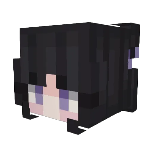 Limomo_ouo Minecraft avatar head, 3D render