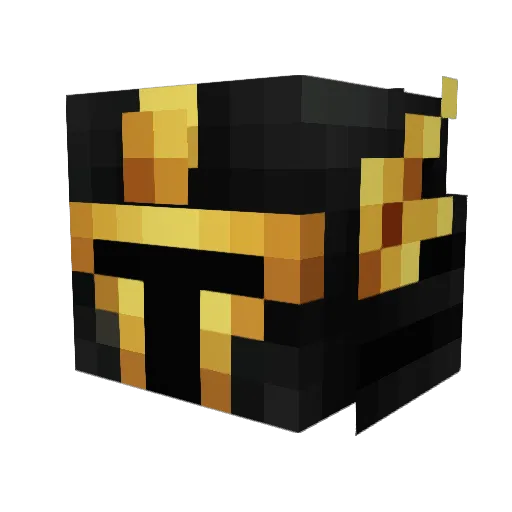 Limon47 Minecraft avatar head, 3D render