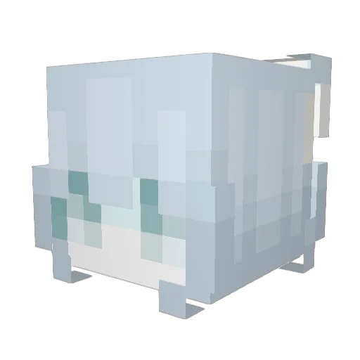 LimonOso Minecraft avatar head, 3D render