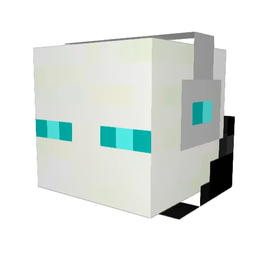 Limon_Fresh Minecraft avatar head, 3D render