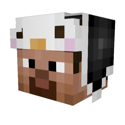 Limpanpro12 Minecraft avatar head, 3D render