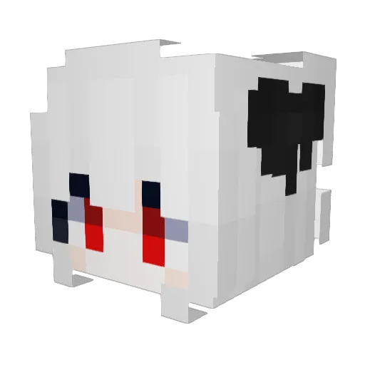 Limtingus1 Minecraft avatar head, 3D render