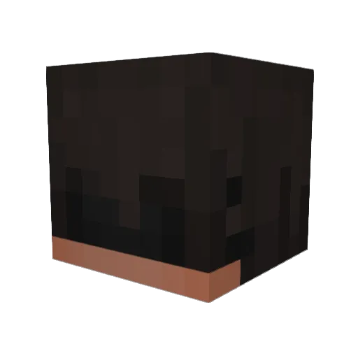 LinFire1d63UwU Minecraft avatar head, 3D render