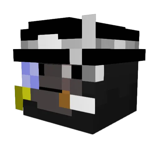 LinKer2211 Minecraft avatar head, 3D render
