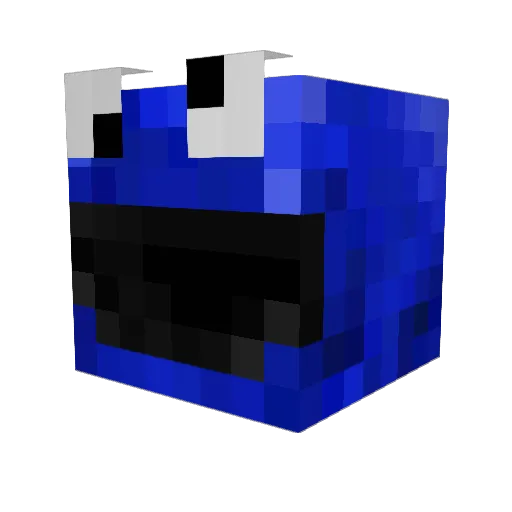 LinaNotFound Minecraft avatar head, 3D render