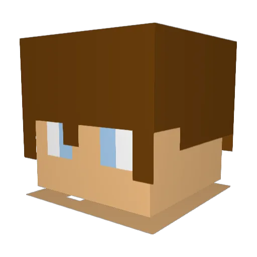 LincolnDaGamerYT Minecraft avatar head, 3D render