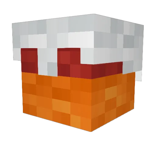 LincolnX_ Minecraft avatar head, 3D render