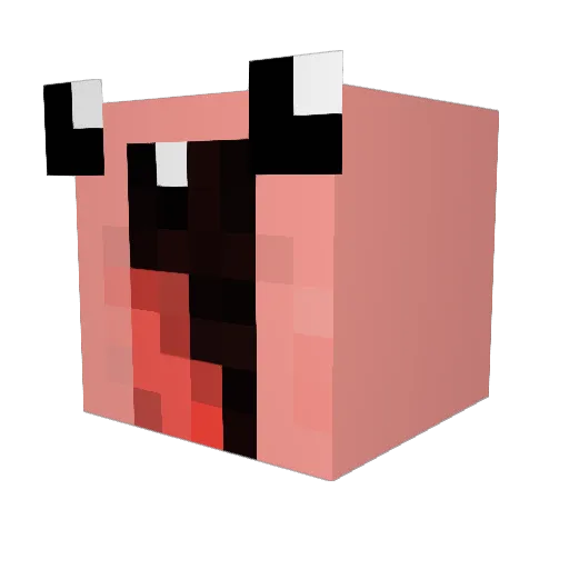 Lindomar_Jackson Minecraft avatar head, 3D render