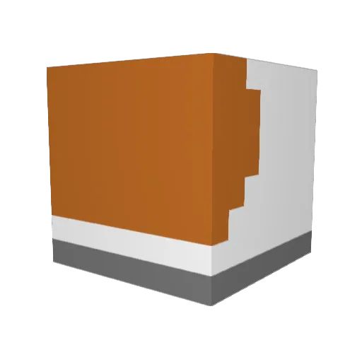 LindonRider Minecraft avatar head, 3D render