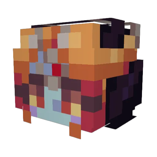 Lindseye648 Minecraft avatar head, 3D render