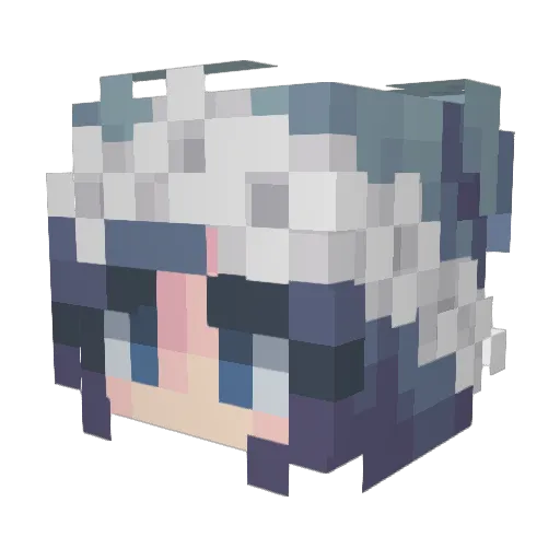 Lindz9200 Minecraft avatar head, 3D render