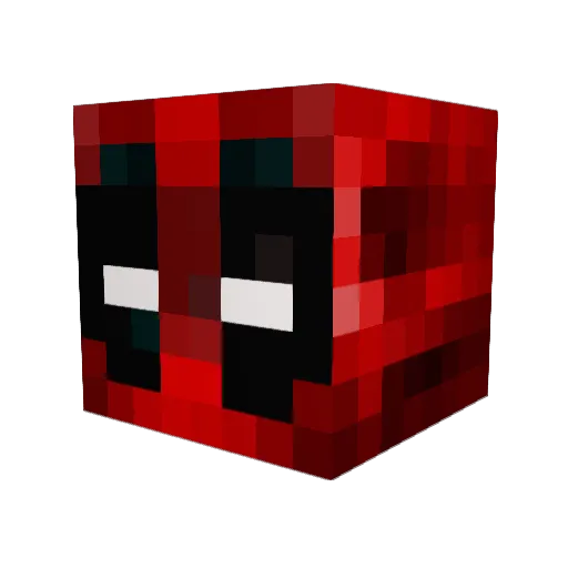 LinearPrime Minecraft avatar head, 3D render