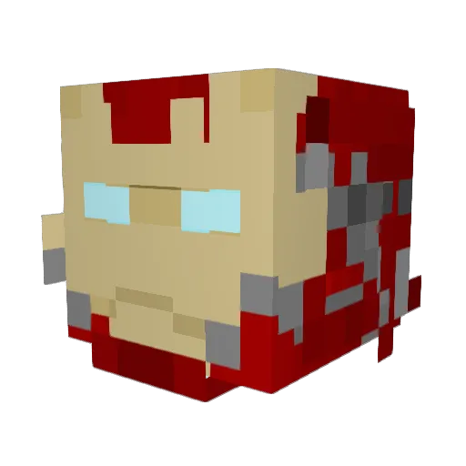 LinenKnight17 Minecraft avatar head, 3D render