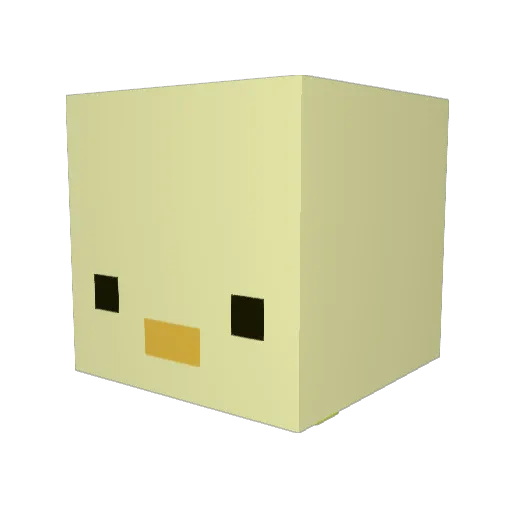 LingLing098 Minecraft avatar head, 3D render
