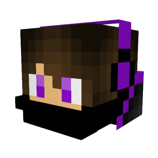 Lingen22 Minecraft avatar head, 3D render