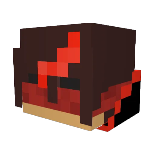 Lingrabstore029 Minecraft avatar head, 3D render