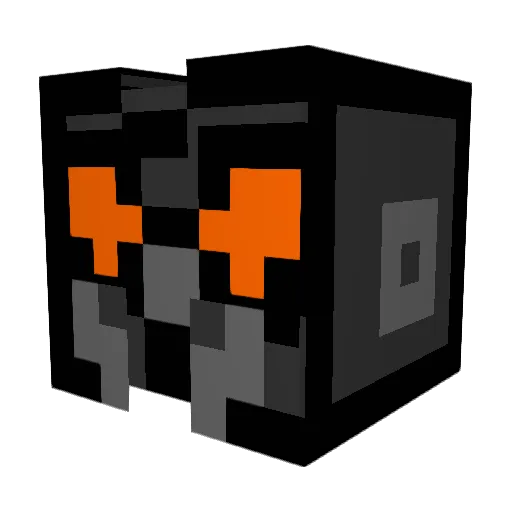 Linguini7 Minecraft avatar head, 3D render