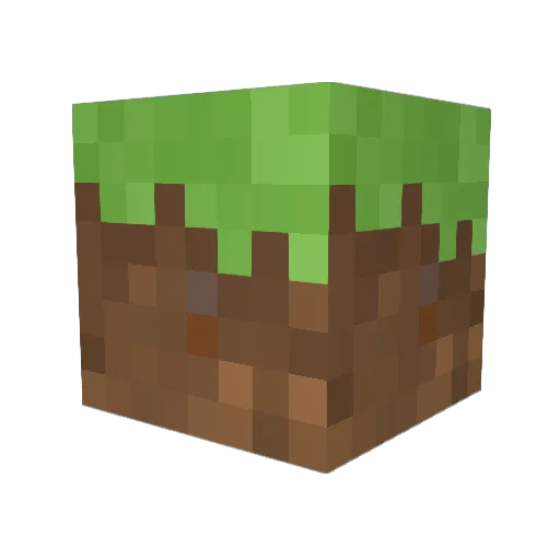 Lingyuling Minecraft avatar head, 3D render