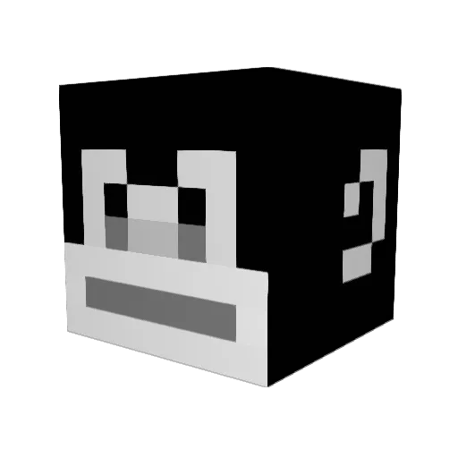 LinhGritw5dUwU Minecraft avatar head, 3D render