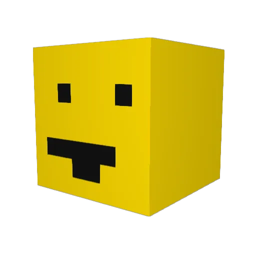 LinhPliSK0210 Minecraft avatar head, 3D render