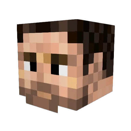 LinhQuntj1216 Minecraft avatar head, 3D render