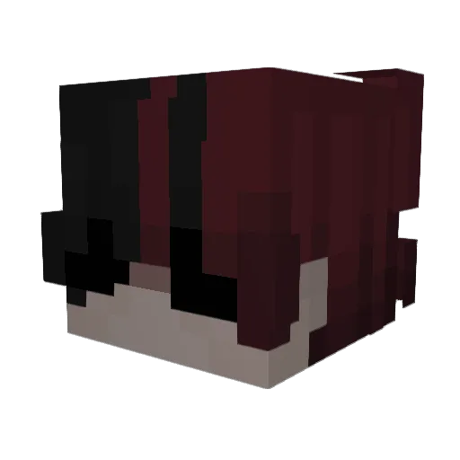 LinhezsRK0219 Minecraft avatar head, 3D render