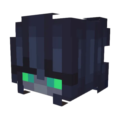 LinhrUXqe0121 Minecraft avatar head, 3D render