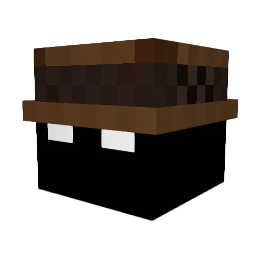 LinhuZPIE0212 Minecraft avatar head, 3D render