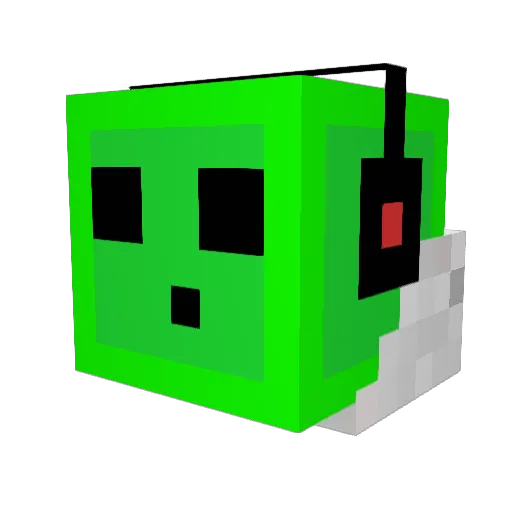 Link1309 Minecraft avatar head, 3D render