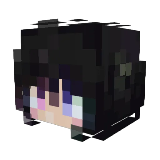 Link1977 Minecraft avatar head, 3D render