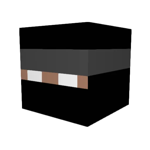 Link2000 Minecraft avatar head, 3D render