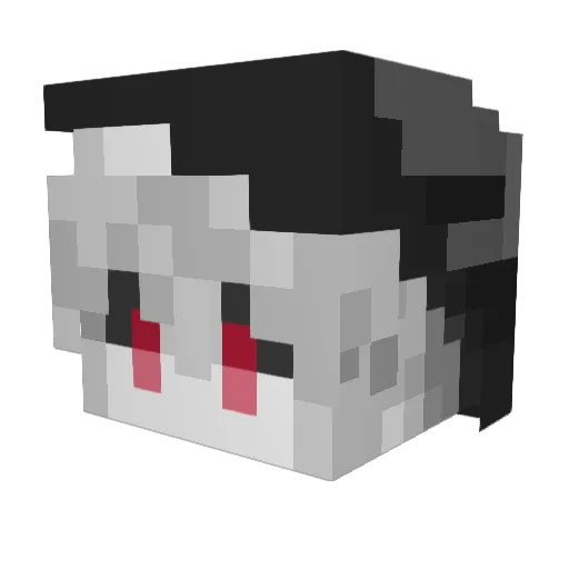 Link2569 Minecraft avatar head, 3D render
