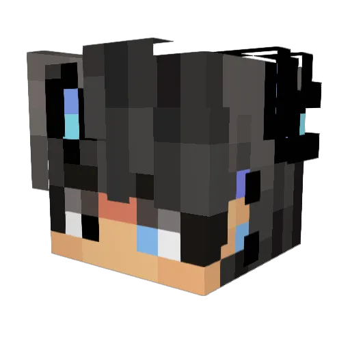 Link907021 Minecraft avatar head, 3D render